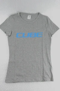 Cube Organic T-shirt Women | Size M Gray - Picture 1 of 2
