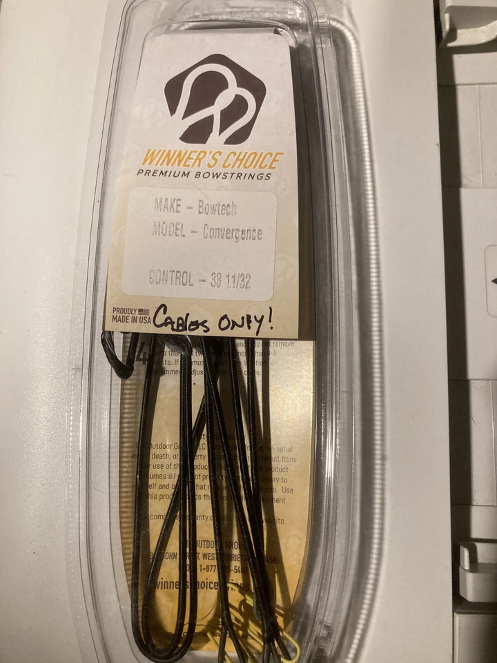 Bowtech Convergence Cable Set - Image 1 of 1