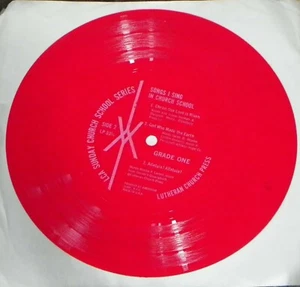 Vintage Lutheran Church Press SUNDAY SCHOOL Childrens Song SOUND SHEET Record - Picture 1 of 1