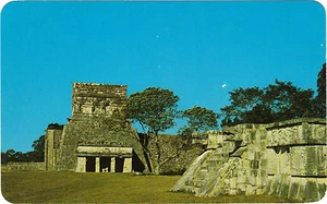 Mexiko - CPSM - Chichen Itza, Yucatan - Tempel Der Jaguare - Picture 1 of 1