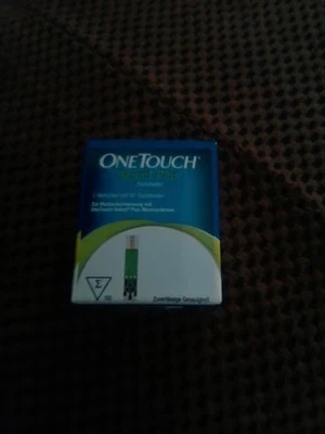 One Touch Select Plus Blutzucker Teststreifen, 50 - Bild 1 von 2