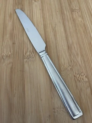 TOWLE 不锈钢 MASON FROST 缎面中心光泽轮廓晚餐刀 9.5 英寸 — 第 1/2 张图片