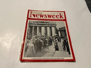 Newsweek Magazine december 4 1944 goebbels and the volkssturm - Imagen 1 de 1