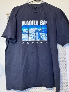 Camiseta Alaska Glacier Bay Negra Gráfica 3XL - Imagen 1 de 3
