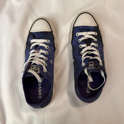 Chuck Taylor Miss Galaxy Converse  Satin Fabric Size 9 , UK 7 Low Tops - Image 1 of 4