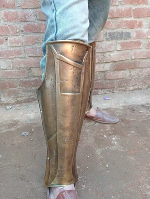 Juego de guardapiernas Spartan 300 Greek King Leonidas armadura de recreación Larp Foto 1 de 4