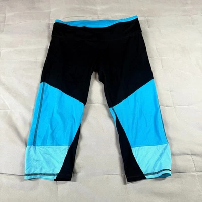 Леггинсы C9 от Champion черные синие женские XL Colorblock спортивные капри - Изображение 1 из 4