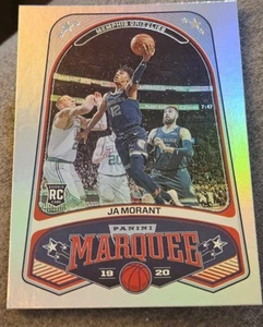 2019-20 Panini Chronicles Marquee Ja Morant #253 - Rookie Memphis Grizzlies - Picture 1 of 2