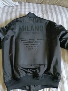 EMPORIO ARMANI BOMBER JACKET Colore NERO - Imagen 1 de 9