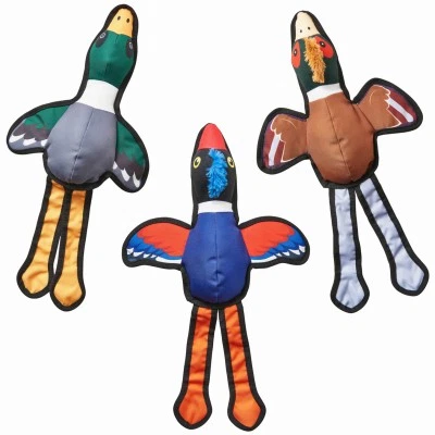 Love The Earth Squeaky Duck Dog Toy, 20 In., Assorted - 54710 - Image 1 of 1