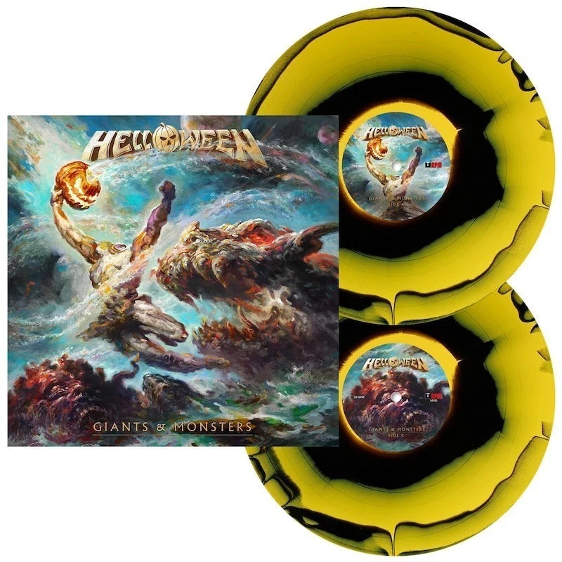 Giants & Monsters - GIANT BLACK YELLOW by Helloween, Record, 2025 - Image 1 of 1