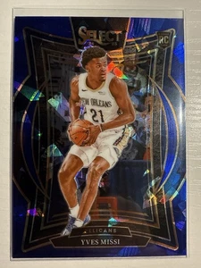 2024-25 Panini Select Yves Missi RC Cracked Ice Prizm Concourse #88 - Bild 1 von 2