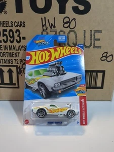 2025 Hot Wheels #67 Hot Wheels Let's Race 4/5 RODGER DODGER White  - Picture 1 of 5