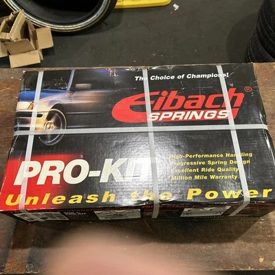06-11 BMW 325i 328i 330i sedán tracción trasera Eibach Pro-Kit juego de 4 resortes reductores Foto 1 de 4