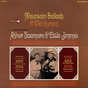 Asher Sizemore & Little Jimmie, Mountain Ballads & Old Hymns, (LP, Comp), NM or  - Image 1 of 4