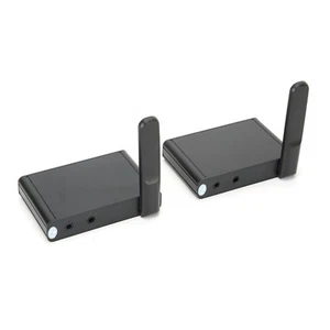 US Plug 100‑240V 2.4GHz Digital Wireless Stereo Speaker Transmitter Rec FY - Afbeelding 1 van 11