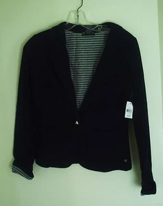 WOMEN SELF ESTEEM BLUE & BLACK BLAZER JACKETS - Picture 1 of 7