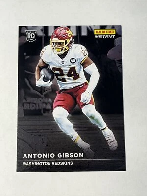 2020 Panini Instant Rookie Spotlight RC Antonio Gibson /1155 - Image 1 of 2