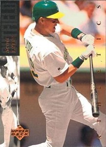 #218 Scott Lydy - Oakland Athletics - 1994 Upper Deck Baseball