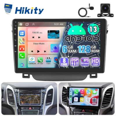 9" Android 13 Radio Für Hyundai i30 GD mit 6+128GB 8Core Carplay Navi RDS Kamera - Bild 1 von 4