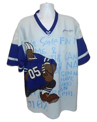 Camiseta deportiva vintage para hombre platino fubu azul real talla XXL azul Fat Albert Foto 1 de 4