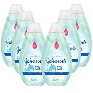 6x Johnsons Baby Essentials Wash 500ml - Picture 1 of 1