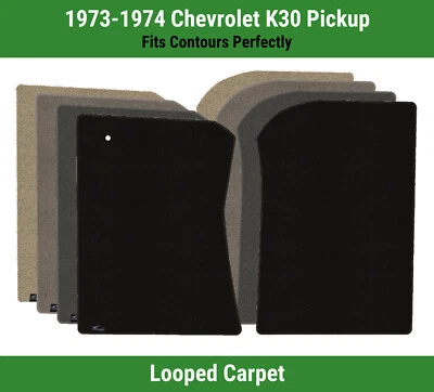 Lloyd Classic Loop Front Row Carpet Mats for 1973-1974 Chevrolet K30 Pickup  - Image 1 of 4