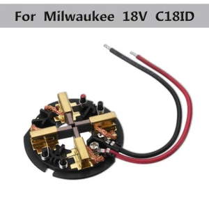 Set Carboncini per Milwaukee HD18PD,HD18DD,HD18DD C18/ M18 completo di cavi. - Photo 1/7