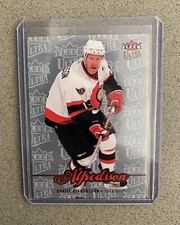 2007-08 Fleer Ultra SSP Ice Medallion Daniel Alfredsson /100  Very Rare Card