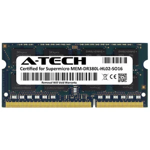 Hynix 8GB DDR3 PC3L-12800S Supermicro MEM-DR380L-HL02-SO16 Equivalent Memory RAM - Picture 1 of 3