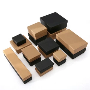 Joyería Caja de regalo Cartón Estuche de papel Esponja al por mayor para relleno Collar Pulsera - Imagen 1 de 52