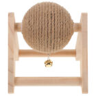 Sisal Rope Cat Scratching Ball with Bell - Interactive Pet Toy-CU