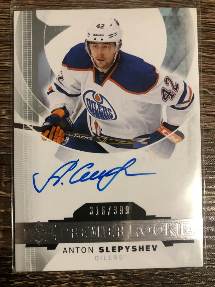 ANTON SLEPYSHEV 2015-16 Premier Rookie Autograph #316/399 - Image 1 of 1