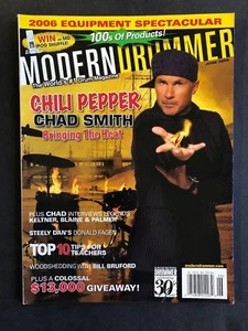Modern Drummer Magazine June 2006 Chad Smith - Imagen 1 de 2