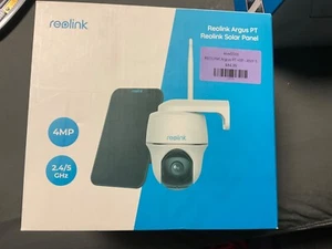 Reolink Argus PT Pan &Tilt Outdoor Security WiFi Battery Camera SOLAR Panel 4mp - Picture 1 of 6