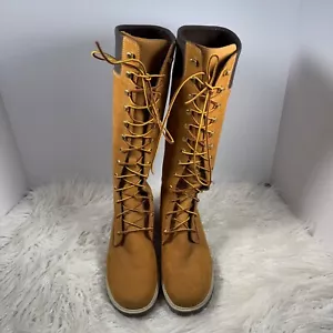 Timberland Women's 16 “ Premium Waterproof Boots Lace Up 23345 5360 Size 8M - Picture 1 of 24