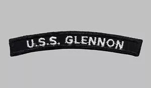 US Navy DD-840 USS Glennon Destroyer UIM Shoulder Rocker Tab (02-03) - Bild 1 von 1