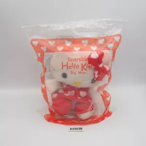 Hello Kitty Sanrio D2503B Big Mac 2002 McDonald's Plush 6" Reversible Toy Burger - Picture 1 of 8