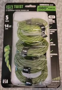 Shakespeare Ugly Twist Trimmer Line 5-Pack Commercial Grade .080 Weedeater - Picture 1 of 2