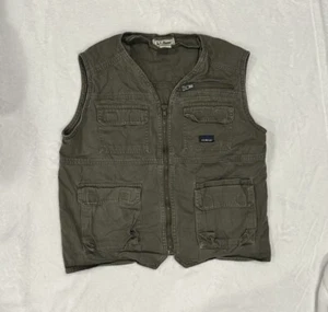 Vintage LL Bean Utility Outdoor Vest Boy’s 14-16 - Picture 1 of 4