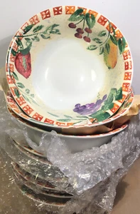 Dansk Scandinavian Orchard 6 3/8” Cereal/Fruit Bowl 1ea Portugal New - Picture 1 of 9
