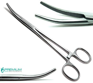 Nuevo Rankin Crile Hemostato Fórceps Curvo 10" Manija de Bloqueo Instrumentos Quirúrgicos - Imagen 1 de 5