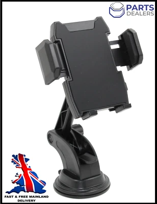 CAR DASHBOARD OR WINDSHIELD PHONE HOLDER MOUNT FOR IPHONE SAMSUNG ANDROID - Image 1 of 4