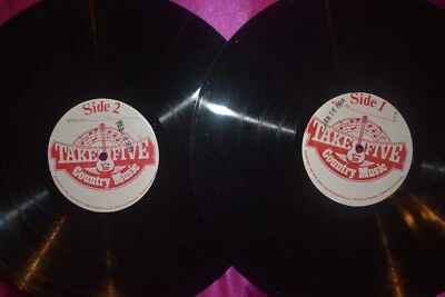 RALPH EMERY INTERVIEWS / "TAKE FIVE" RADIO SHOW Little Jimmy Dickens/Greenwood - Image 1 of 2