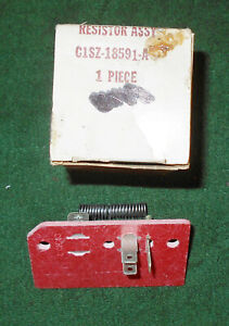 1961 1962 1963 Ford Thunderbird Lincoln Continental NOS HEATER BLOWER RESISTOR