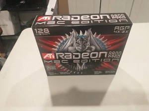 Apple Mac Edition ATI Radeon 9800 Pro AGP Video Graphics Card In Retail Box NEW - Afbeelding 1 van 6