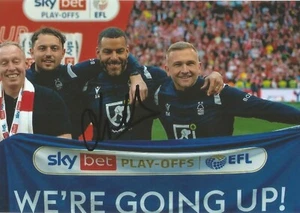 NOTTINGHAM FOREST: STEVEN REID SIGNIERT 6x4 PROMOTION FEIER FOTO + KOA - Bild 1 von 1