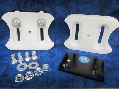 76153-736-000  Honda Snowblower skid/shoe Poly! REVERSIBLE W/ Adapter Kit - Image 1 of 3