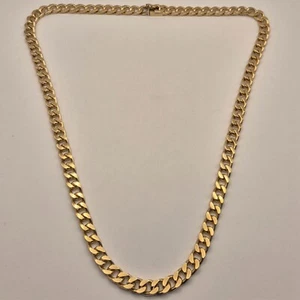 Solid Gold 9ct 375 Curb Link 75cm 181 Gram Necklace RRP $36200 - Picture 1 of 8