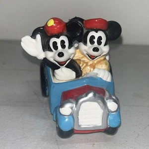 Schmid The Walt Disney Co. Mickey & Minnie Mouse in Convertible Car Porcelain - Picture 1 of 3